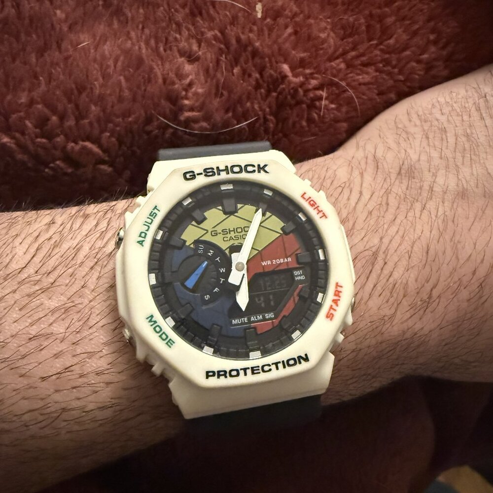 Casio G-shock Rubik's Cube watch